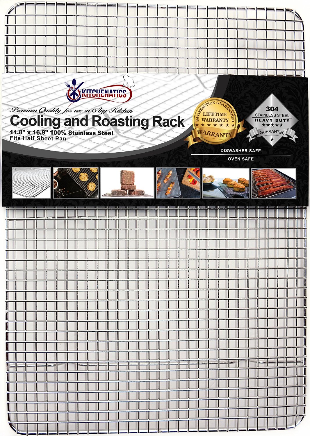 Kitchenatics Commercial Grade 10"x15" Stainless Steel Cooling and