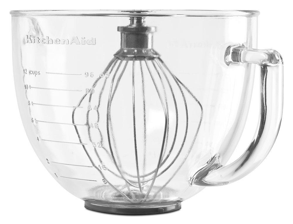KitchenAid K5GB 5Qt. TiltHead Glass Bowl with Measurement Markings