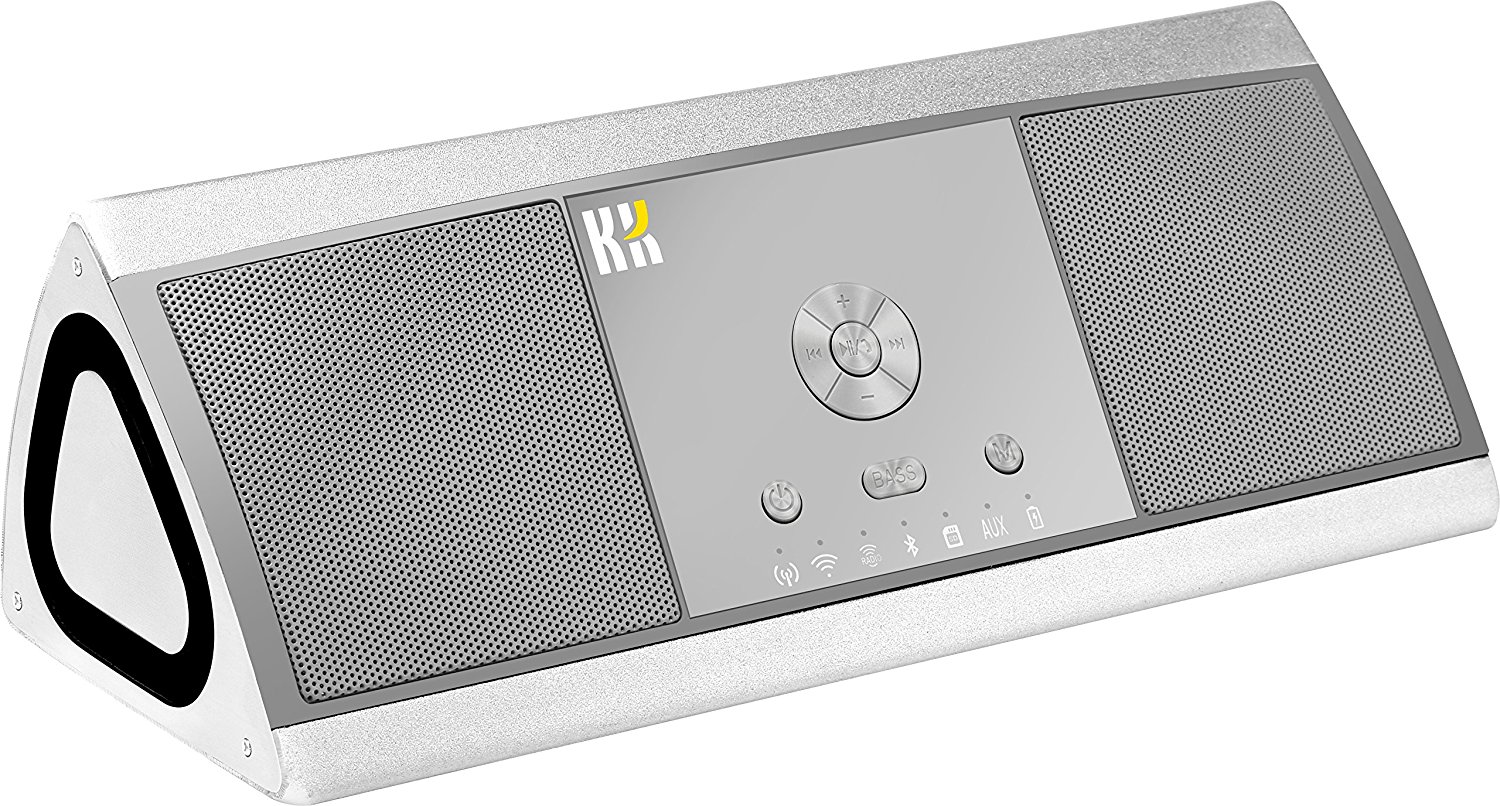 KK Bluetooth / WiFi Speaker , Portable Wireless Stereo Speaker with