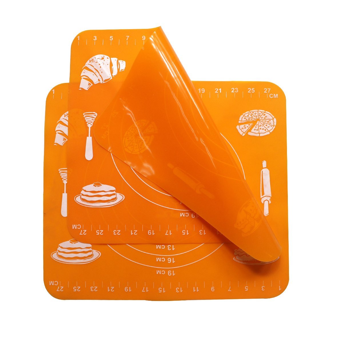 Hippih Non Stick Heat Resistant Raised Pyramid Shaped Healthy Cooking Silicone Baking Mat