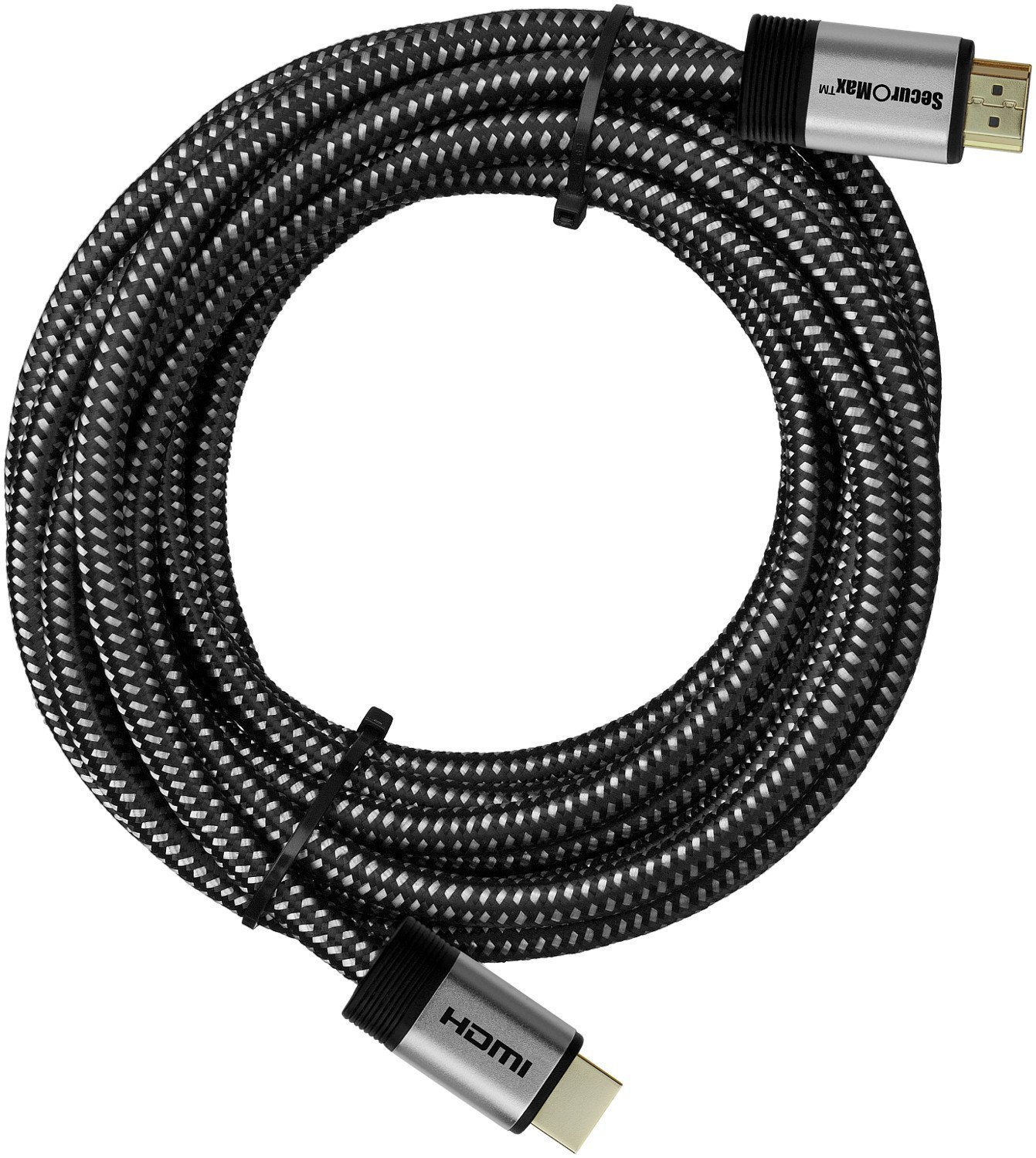 HDMI Cable 15 FT Braided Cord 4K HDMI 2.0 Ready High Speed Gold Plated Connectors