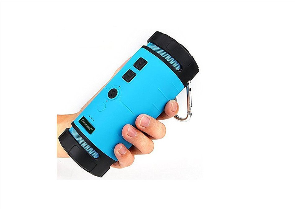 Powerseed BT200 Sports Outdoor Portable Bluetooth Speaker with bike