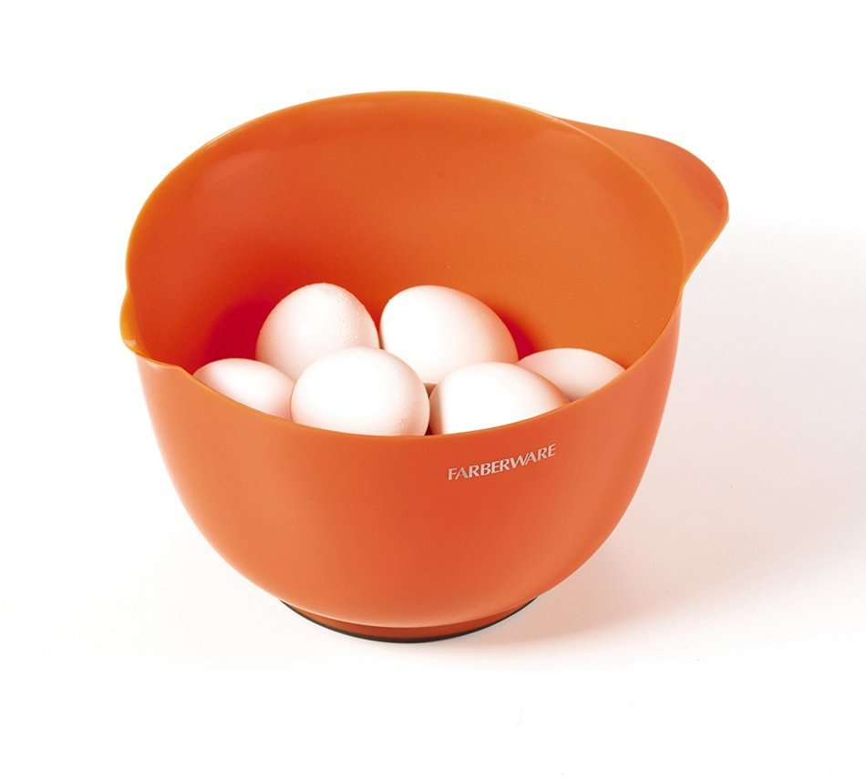 Farberware Classic Plastic Mixing Bowls, Assorted, Set of 3 N2 free