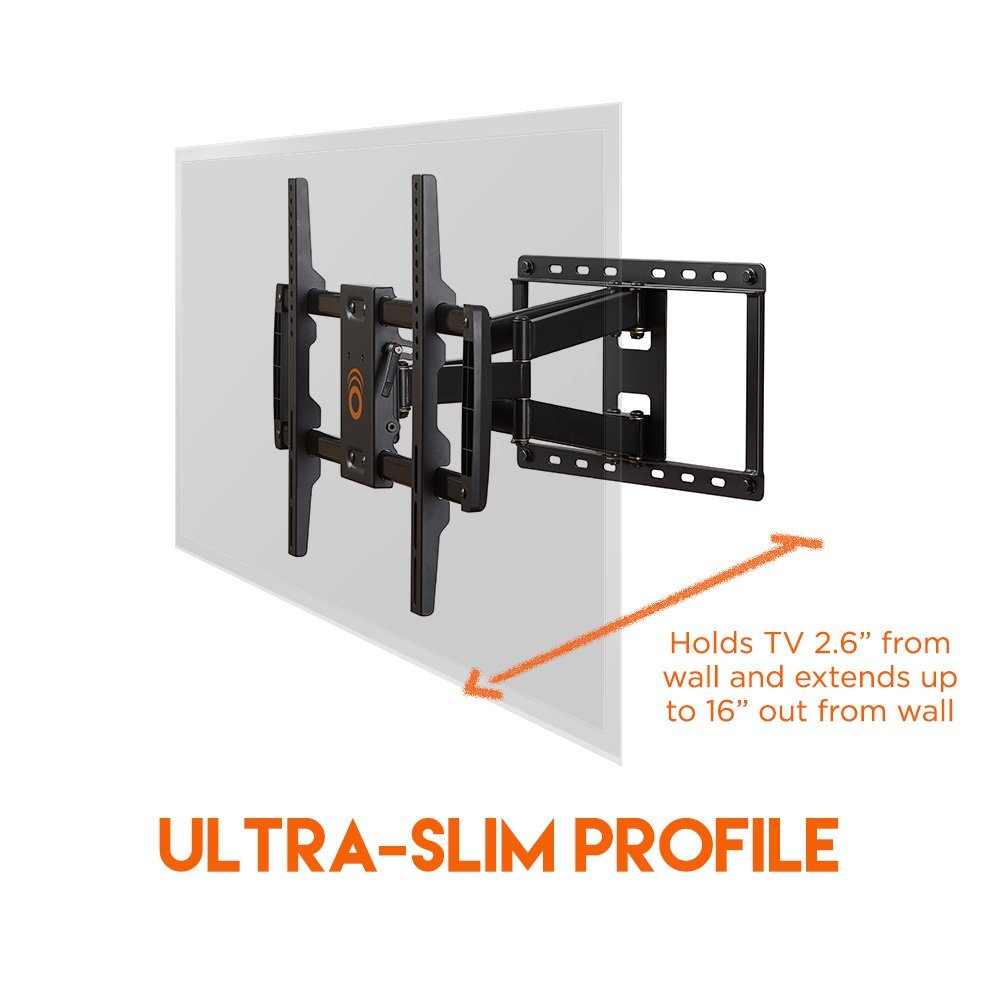 ECHOGEAR Full Motion Articulating TV Wall Mount Bracket for most 3770