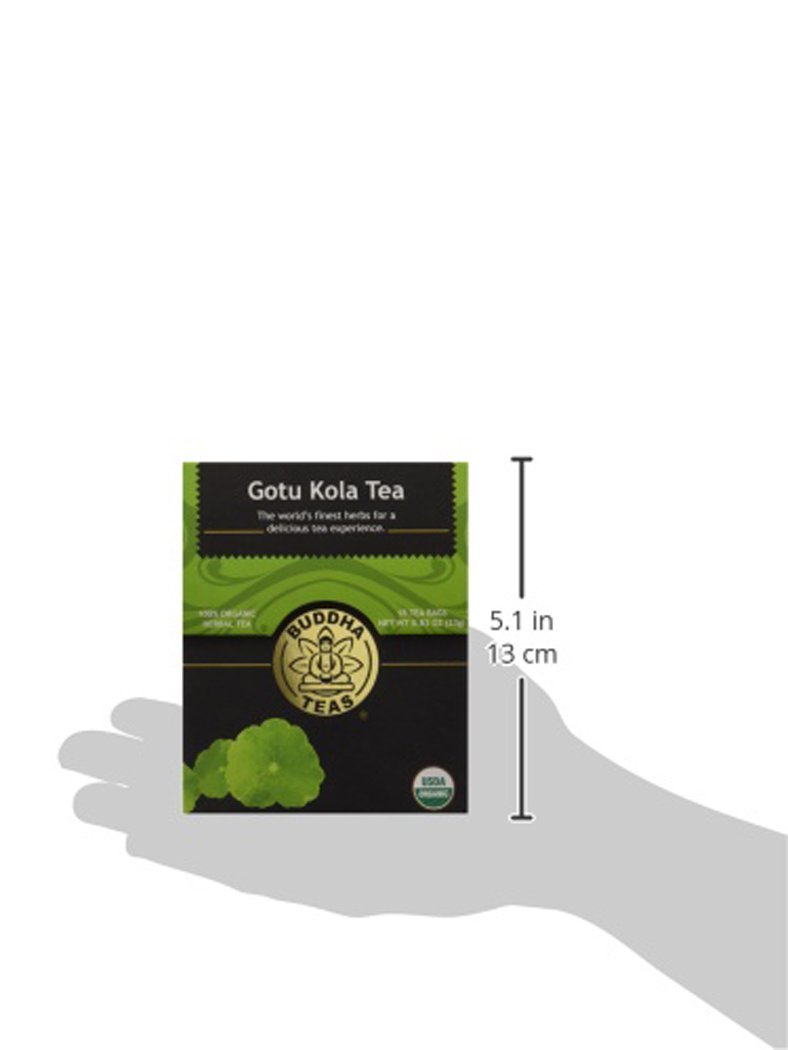 Gotu Kola Tea Organic Herbs 18 Bleach Free Tea Bags N2 free image download