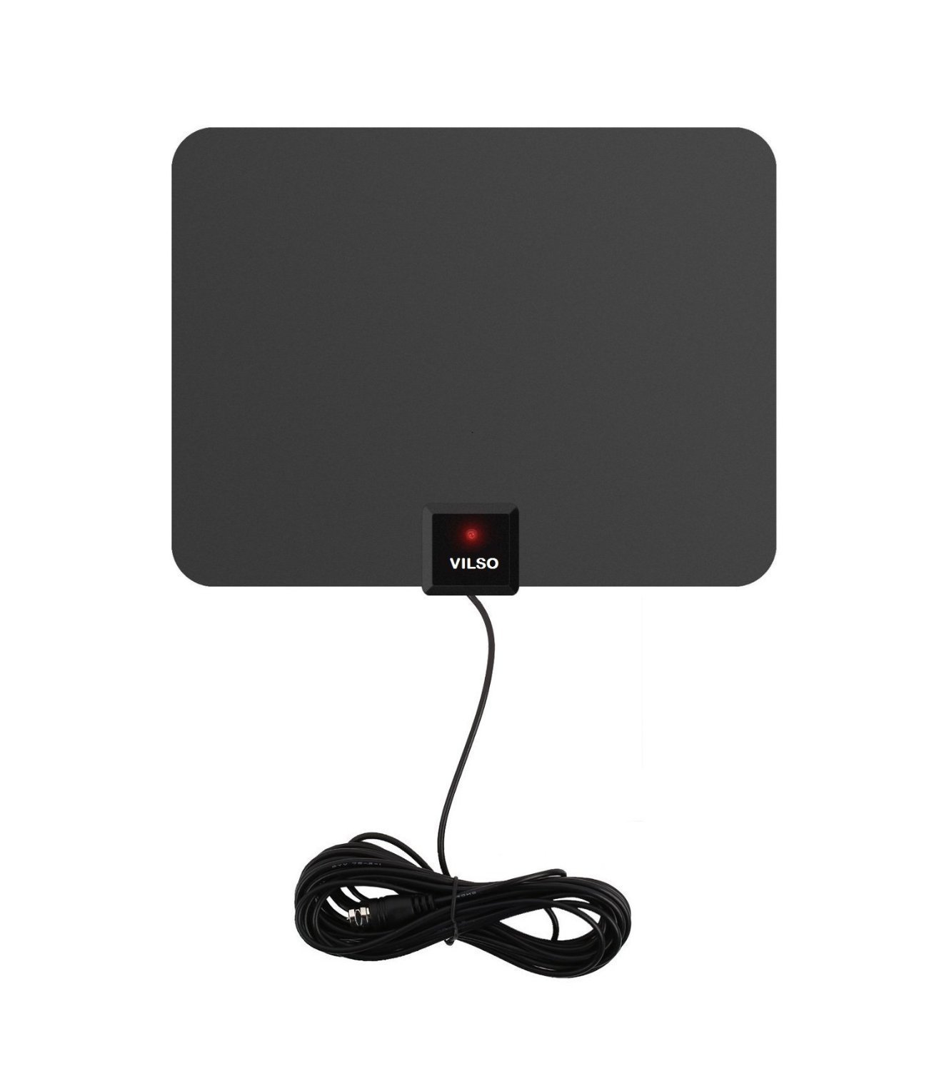 Vilso TV Antenna Outdoor Amplified, Motorized 360 Degree Rotation