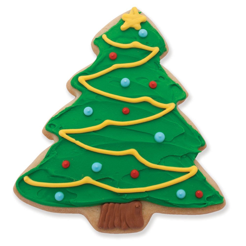 Christmas Tree Cookie and Fondant Cutter Ann Clark 4.1 Inches US