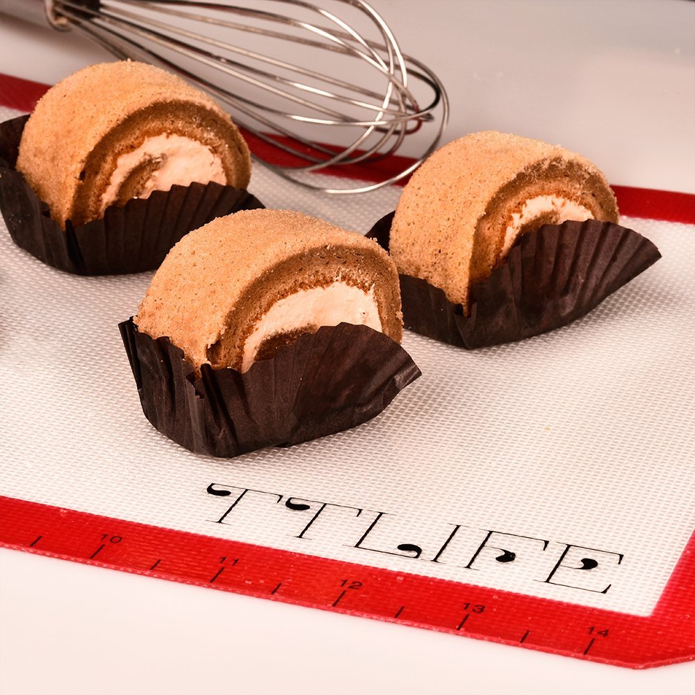 TTLIFE Set of 3 Silicone Baking Mat with Measurements 2 X Standard