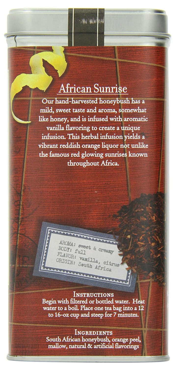 The Coffee Bean & Tea Leaf African Sunrise Honeybush Naturally Caffeine