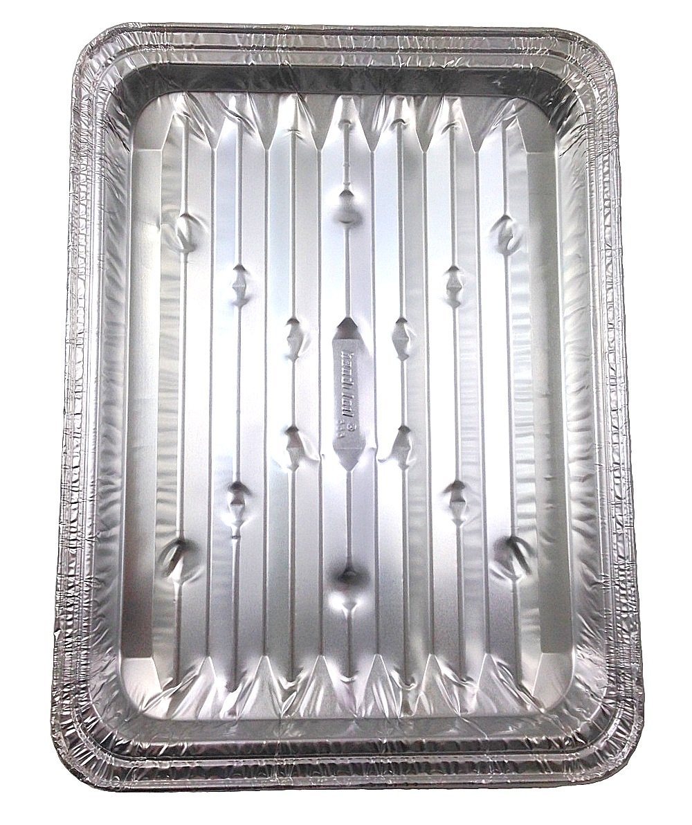 Disposable Aluminum Foil Broiler Baking Cooking Pan HFA REF 333