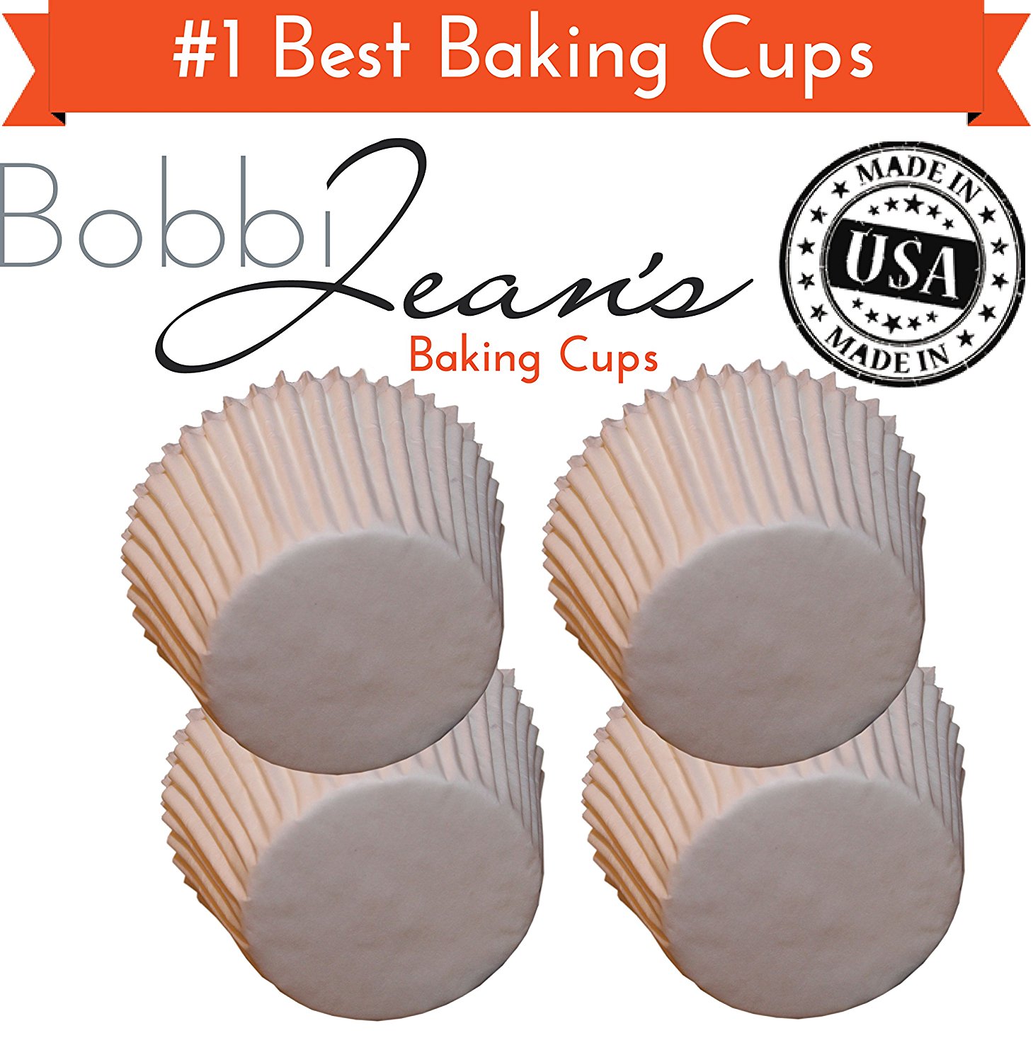 Quarterfold & Dots Premium Greaseproof Cupcake Liners No Muffin Pan