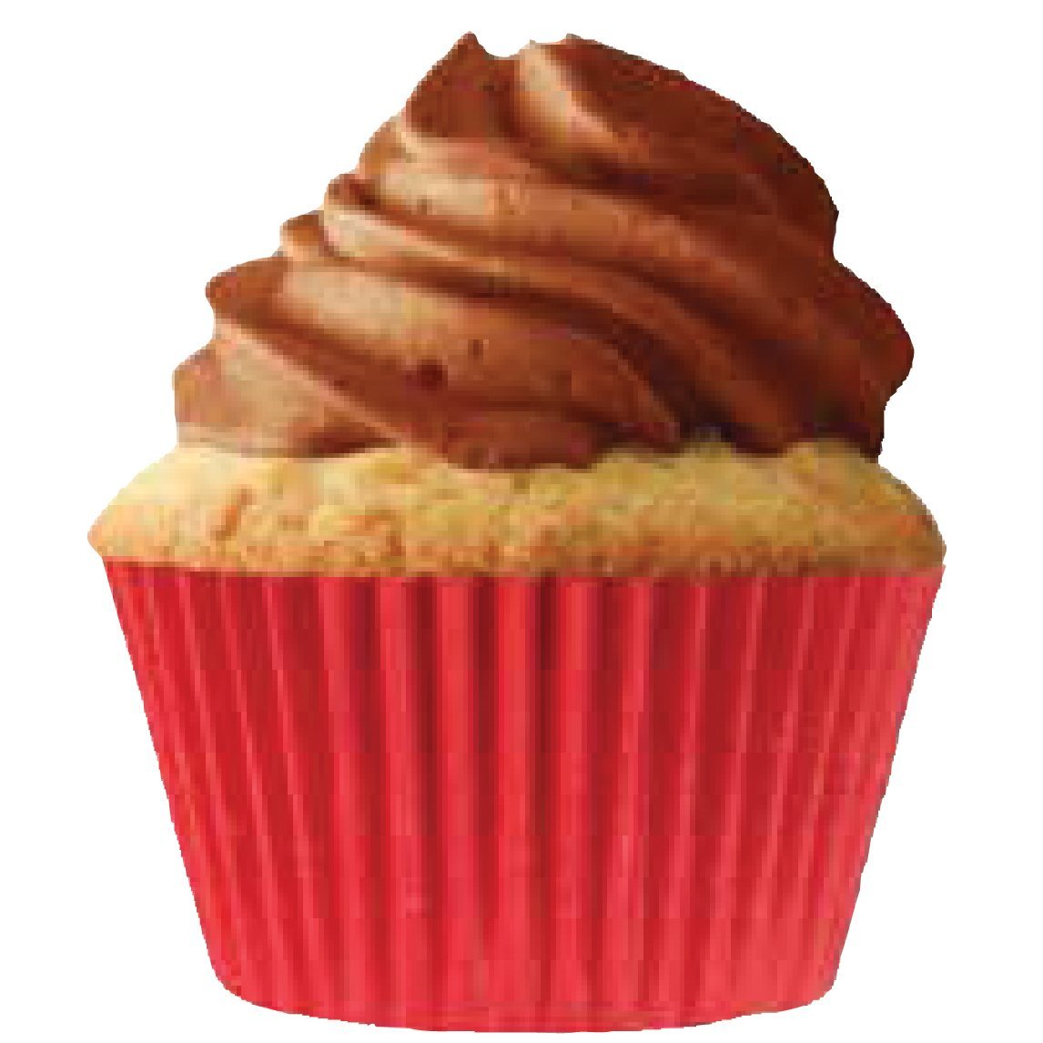 Quarterfold & Dots Premium Greaseproof Cupcake Liners No Muffin Pan