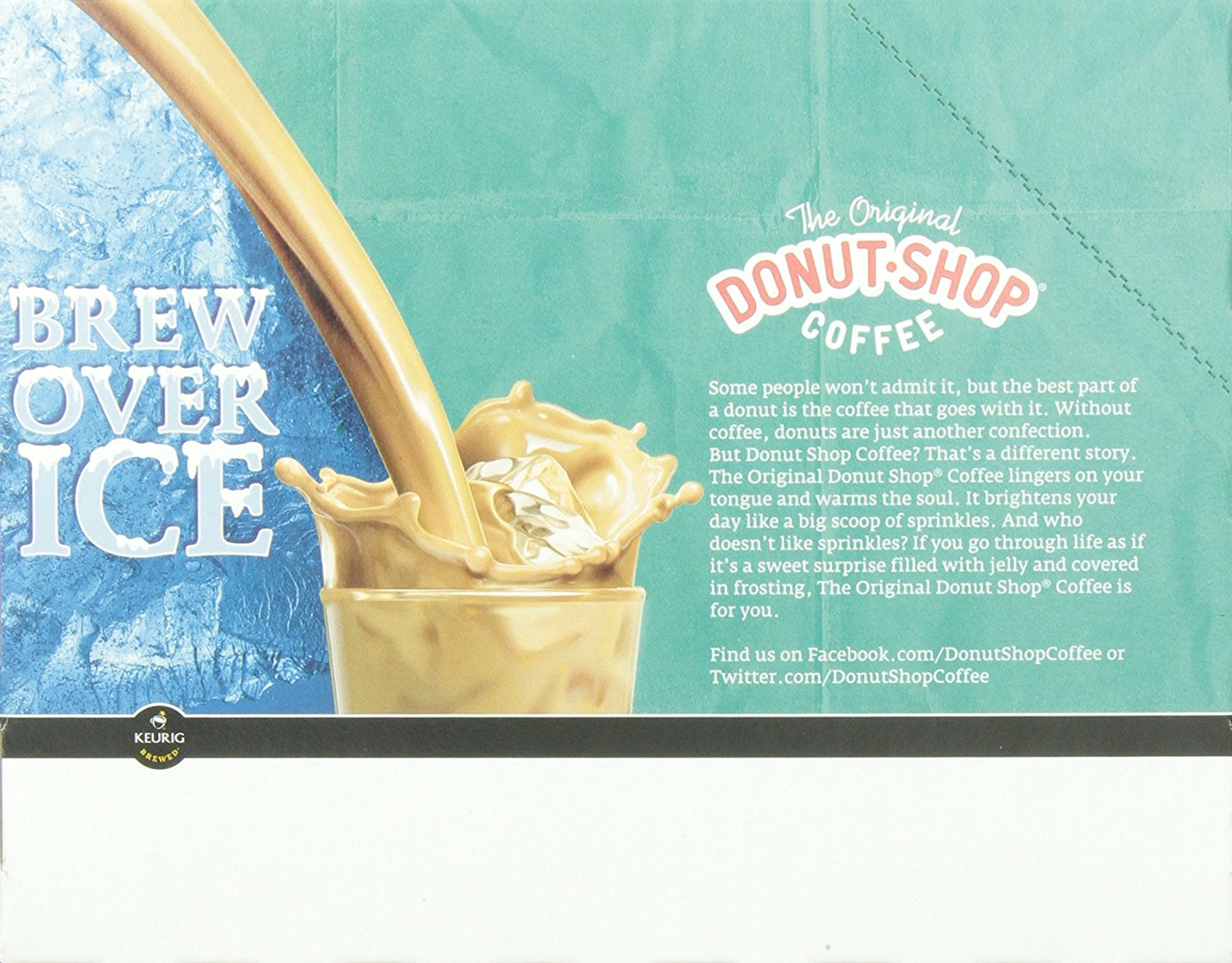 The Original Donut Shop Regular Iced Coffee, Kcups, 22count N2 free