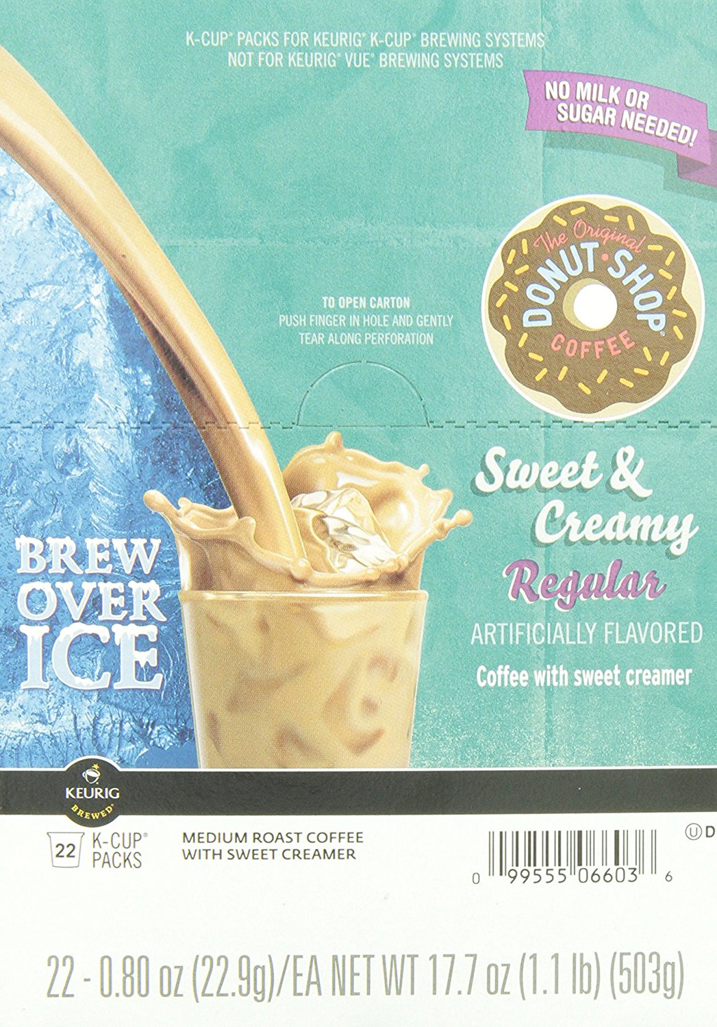 The Original Donut Shop Regular Iced Coffee, Kcups, 22count N4 free