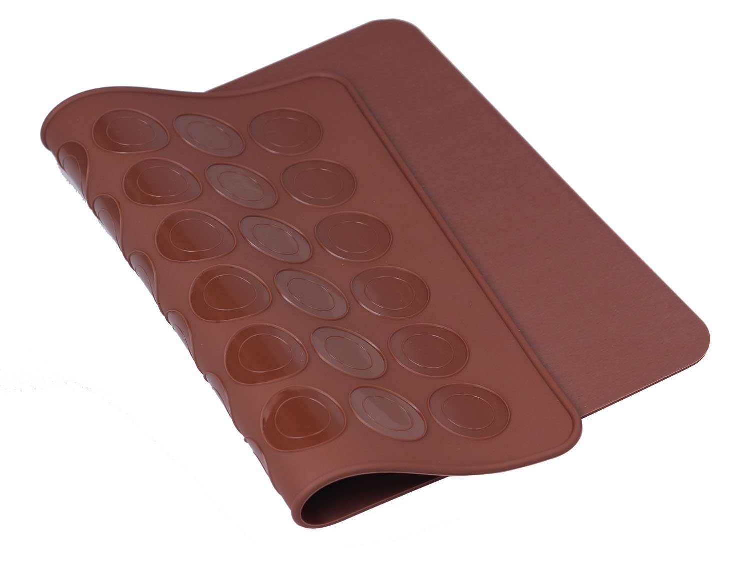 Dltsli 48 Capacity Silicone Macaron Macaroon Baking Mat Sheet DIY Mold