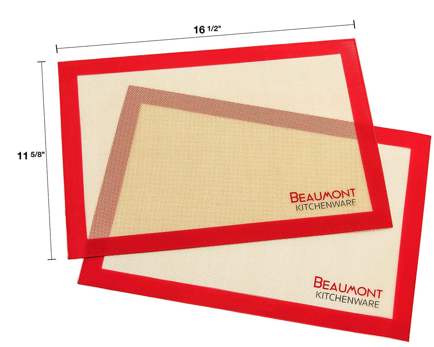 Beaumont Kitchenware Top Rated NonStick Baking Mat High Quality BPA Free FDA Approved