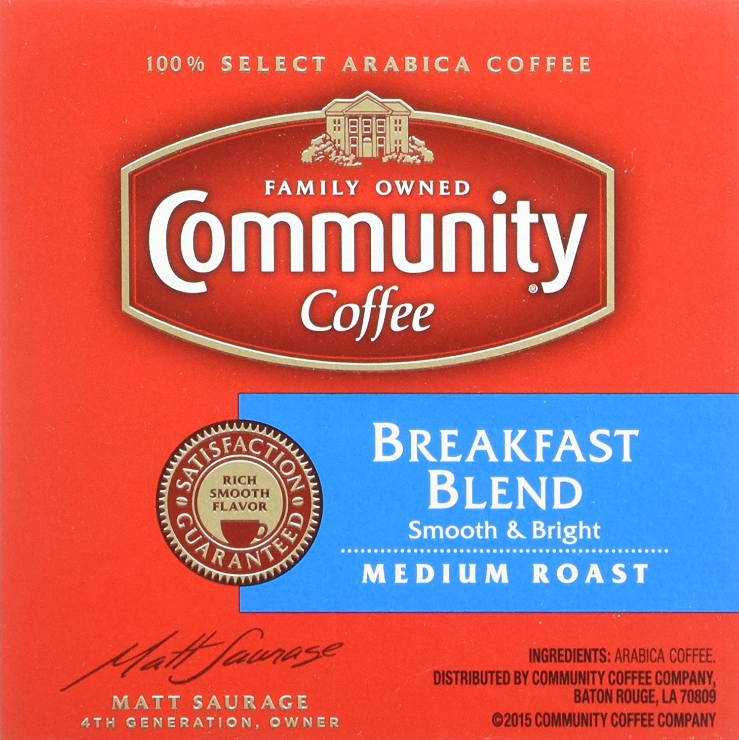 Community Coffee Breakfast Blend Keurig KCups, 12 Count N4 free image