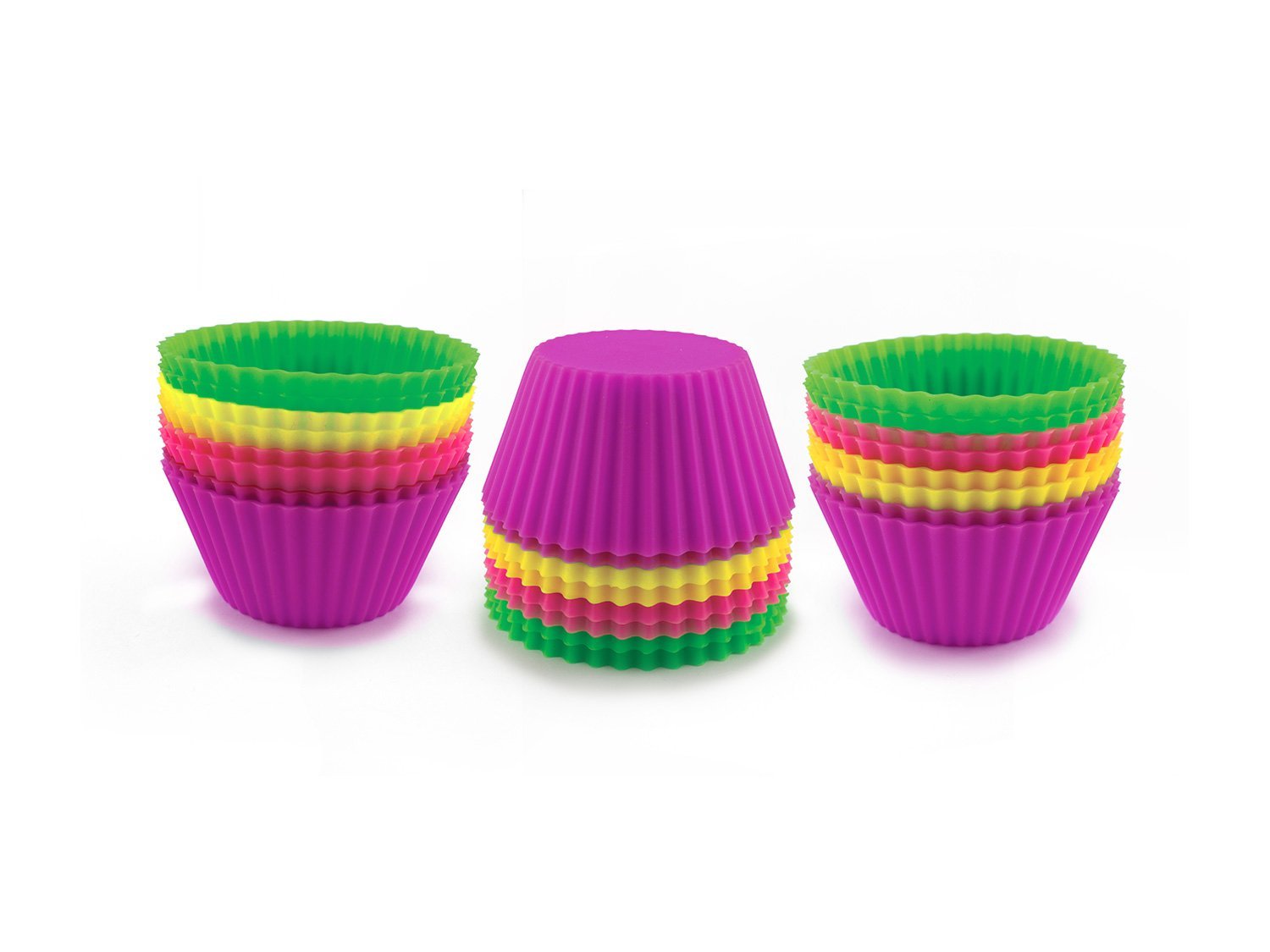 Grazia® 24 Pack Reusable Silicone Baking Cups/Cupcake Liners Lifetime