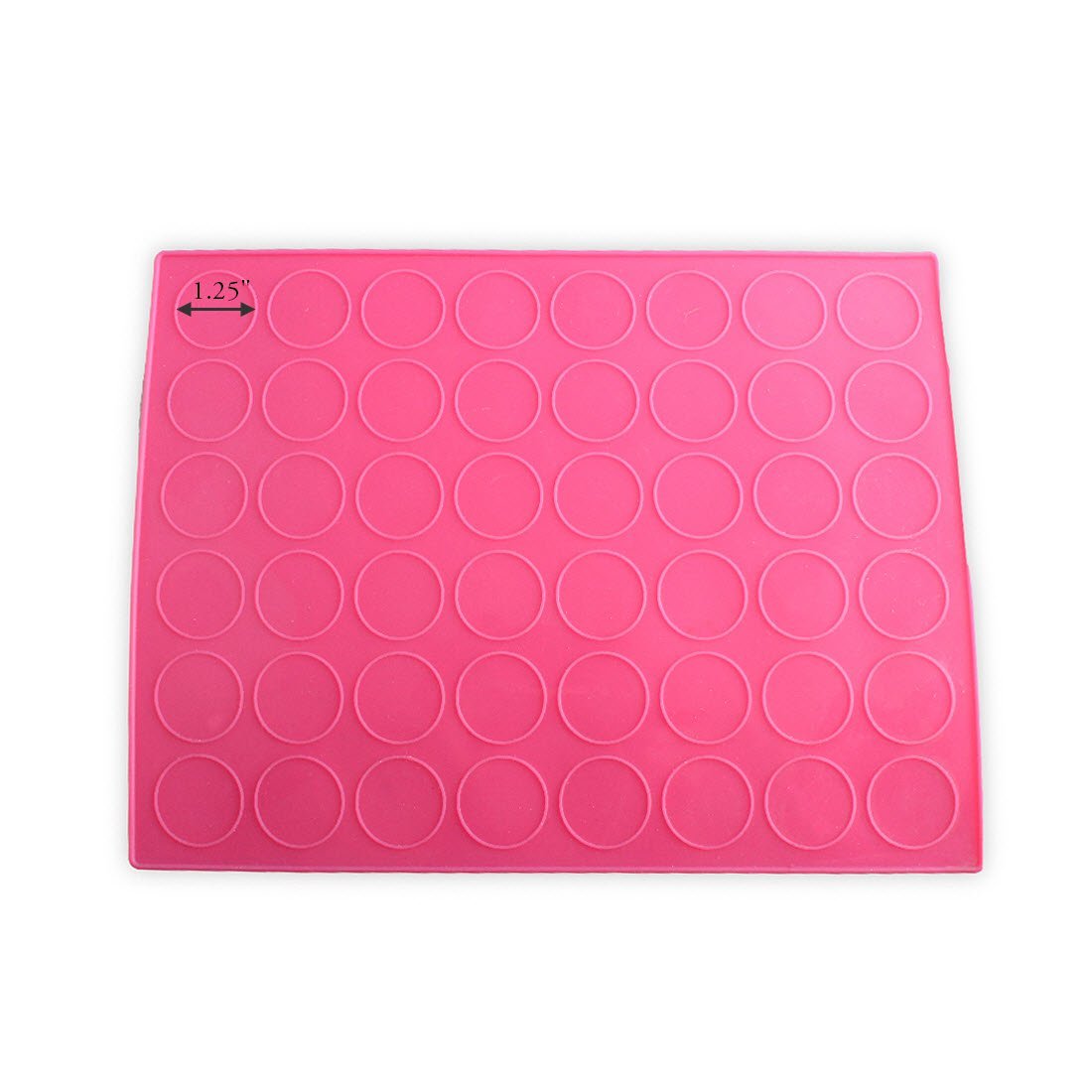 Delidge 20/48 Capacity Silicone Macaron Macaroon Baking Mat Sheet DIY