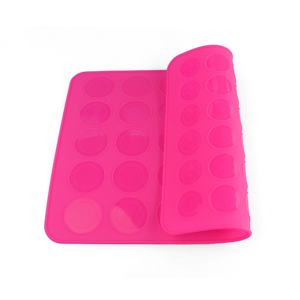 Delidge 20/48 Capacity Silicone Macaron Macaroon Baking Mat Sheet DIY