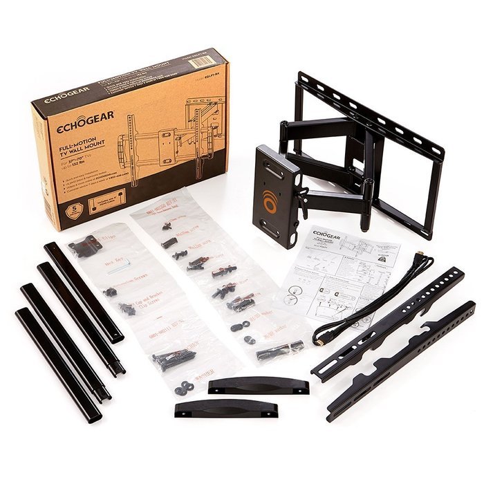 ECHOGEAR Full Motion Articulating TV Wall Mount Bracket for most 3770
