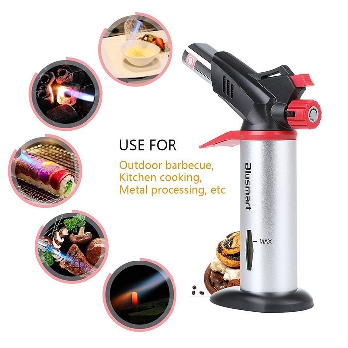 Culinary Torch, Blusmart Creme Brulee Torch Kitchen Torch Best