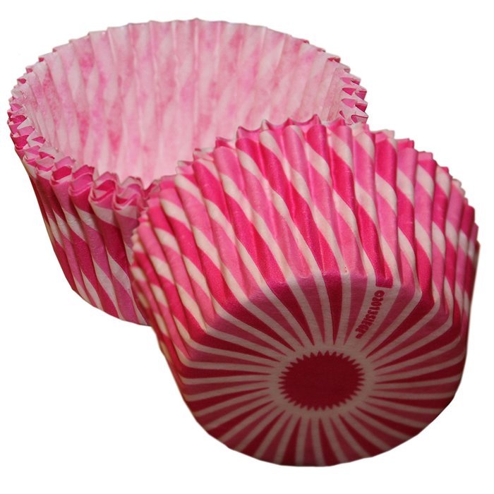 Quarterfold & Dots Premium Greaseproof Cupcake Liners No Muffin Pan