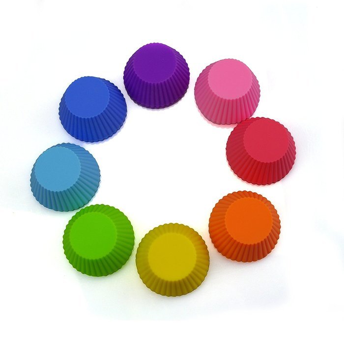 MIREN Reusable and Nonstick Silicone Baking Cups / Cupcake Liners