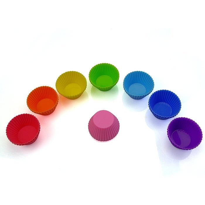 MIREN Reusable and Nonstick Silicone Baking Cups / Cupcake Liners