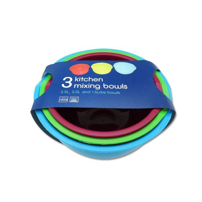 3 Mixing Bowls Set with Spout free image download