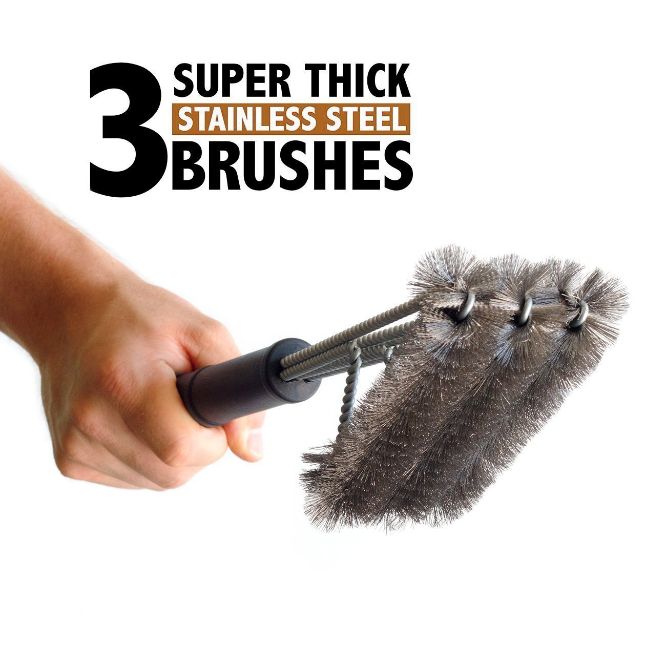 18Inch 4Sided BBQ Grill BrushBest Barbecue Grill Cleaner