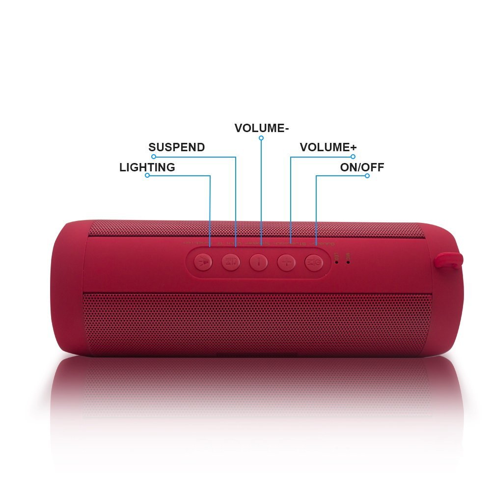 Sunseai Bluetooth Speaker Waterproof Portable Outdoor Wireless Mini