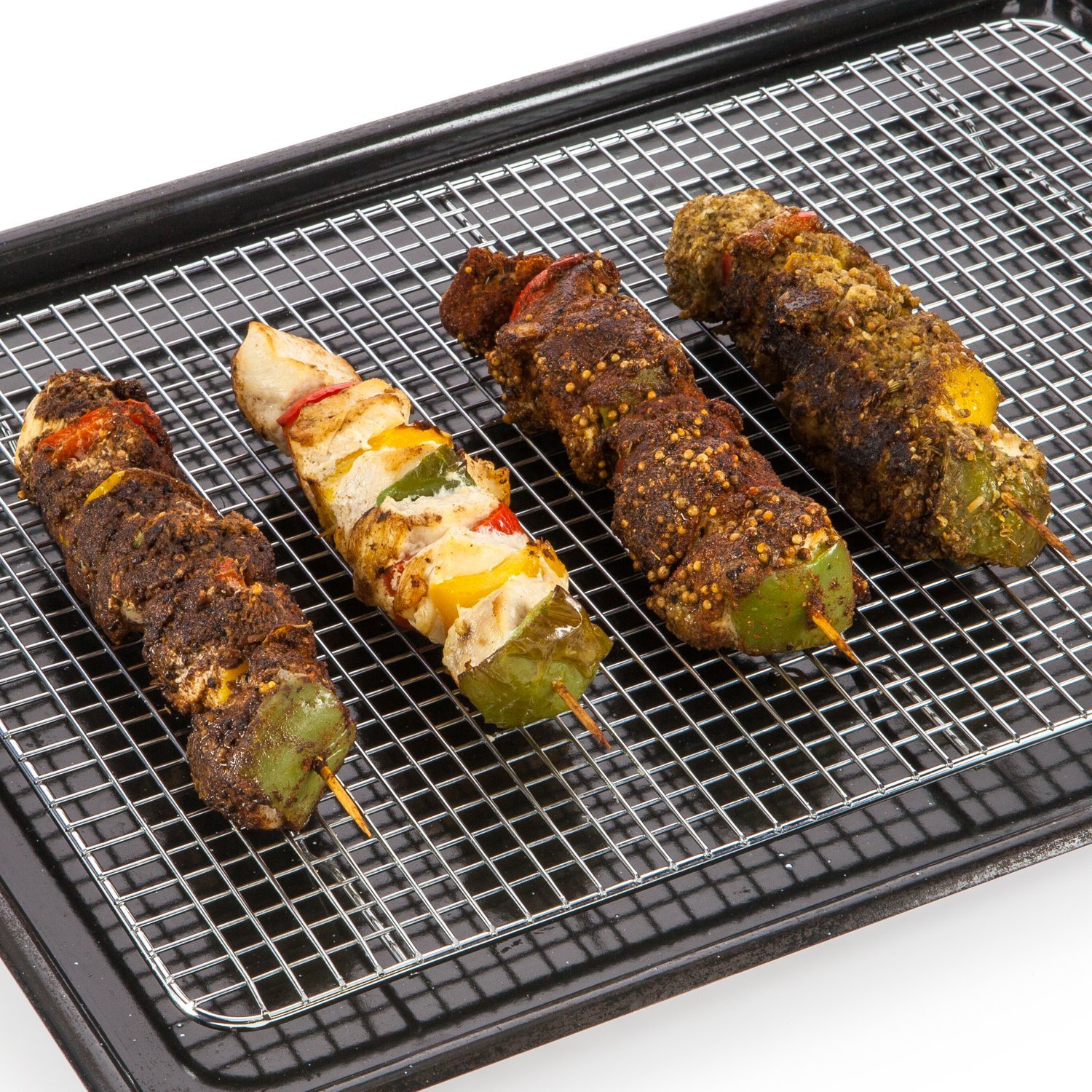 AbsoluteBake Cooling Rack Stainless Steel Oven and Dishwasher Safe Fits