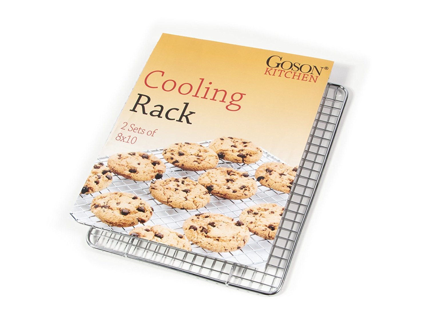 Goson Bakeware Baking, Cooling , Oven Roasting, Broiler Rack, 8in by
