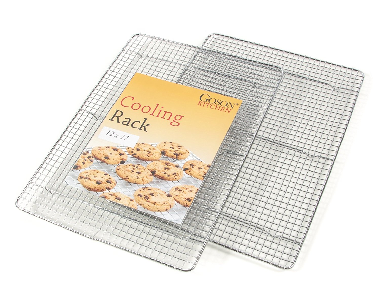 Goson Bakeware Baking, Cooling , Oven Roasting, Broiler Rack, 8in by