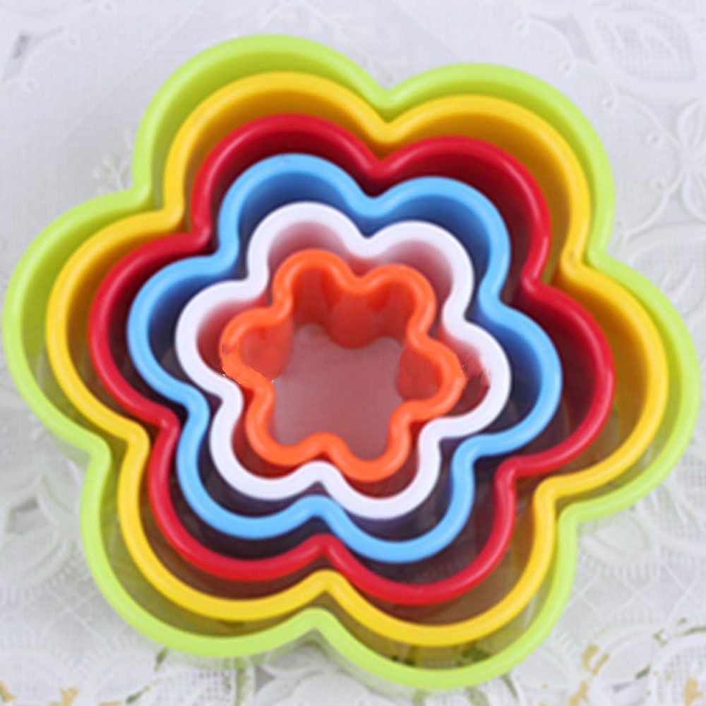 GoFriend® Multishaped Plastic Cookie Cutters Cake Fondant Molds Mousse