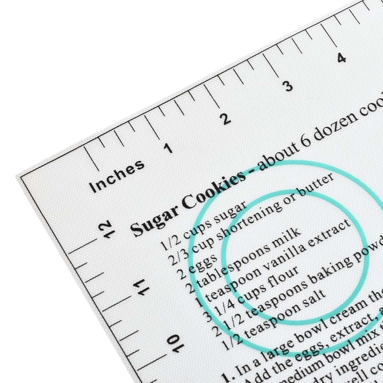 Bake Buddy Middle Silicone Pastry Mats 23" X 15 " NonStick