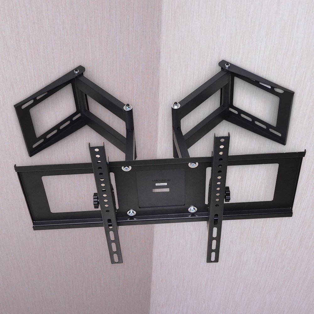 TV Wall Corner Mount Bracket for Samsung LG Vizio Sony Sharp AQUOS