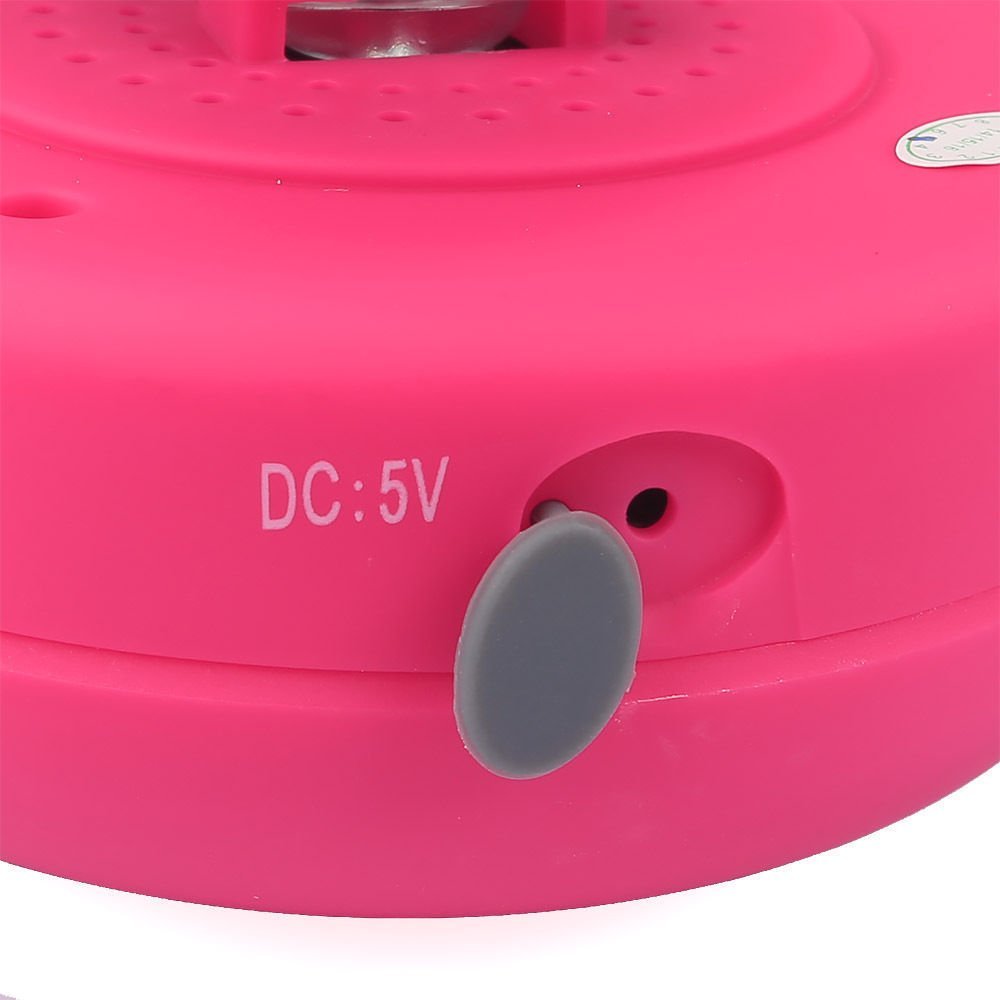 Mini Pink Speaker Handsfree Mic Wireless Bluetooth Suction Shower Car