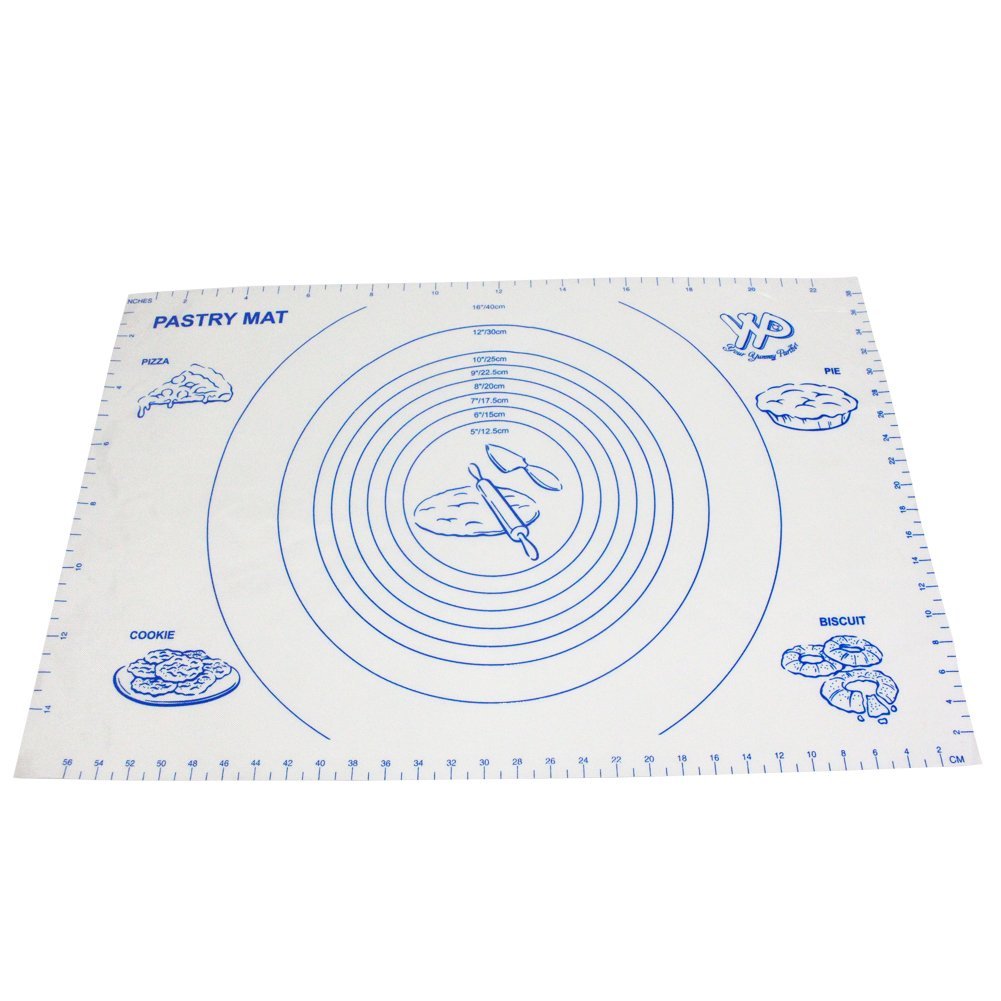 Pastry Mat, YYP Large Silicone Pastry Mat with Measurements, 23.5"x15.7