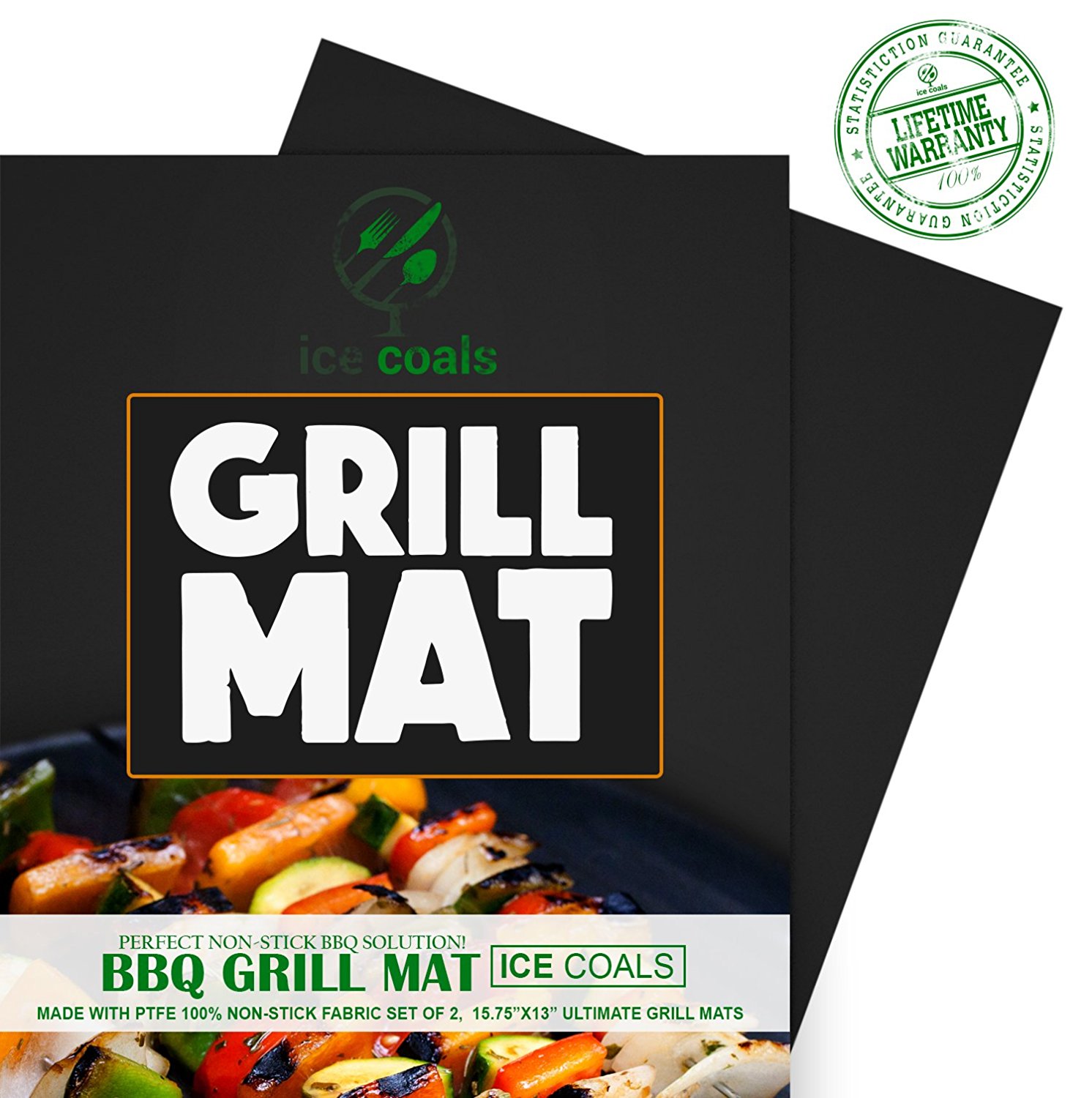 BBQ Grill Mats, Silicone Baking Mat , Baking pans and mats, 100 Non