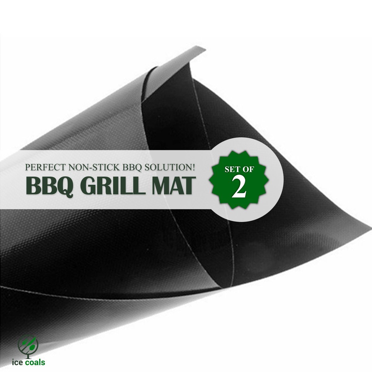 BBQ Grill Mats, Silicone Baking Mat , Baking pans and mats, 100 Non