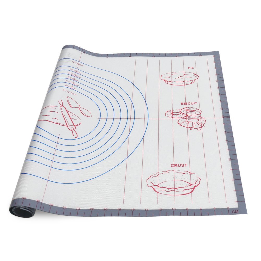 Pastry Mat, YYP Large Silicone Pastry Mat with Measurements, 23.5"x15.7