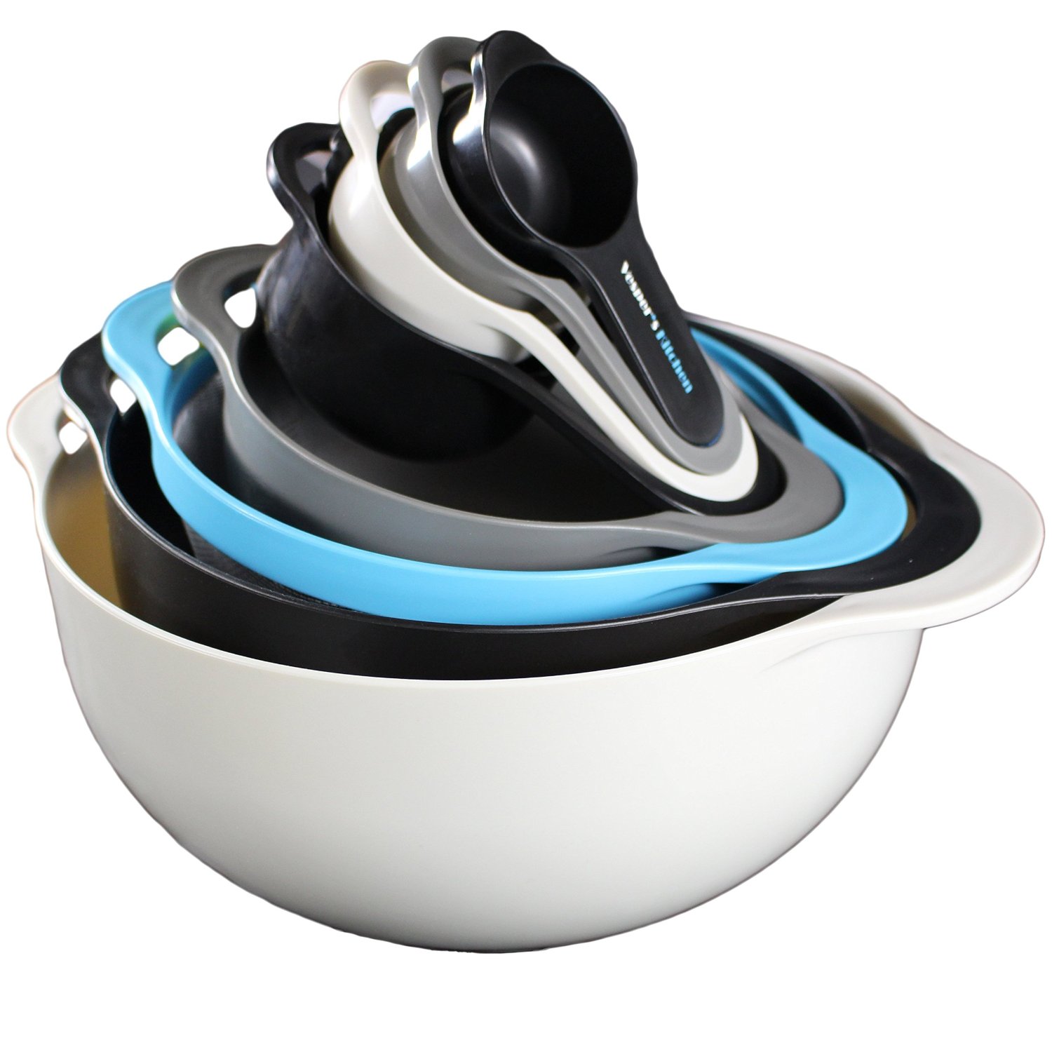 Nesting Bowls by Vesper’s Kitchen Cooking Set Best Space Saving RV