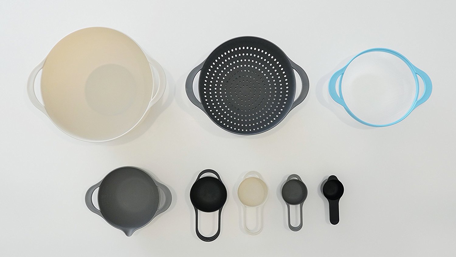 Nesting Bowls by Vesper’s Kitchen Cooking Set Best Space Saving RV