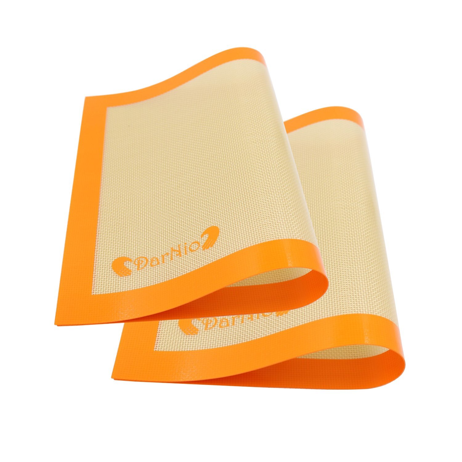 Silicone Baking Mat Set (2) Sheets Non Stick Cookie Sheets