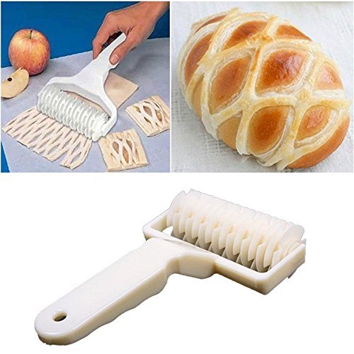 Crazydeal Kitchen Baking Dough Cookie Pie Pizza Pastry Lattice Roller