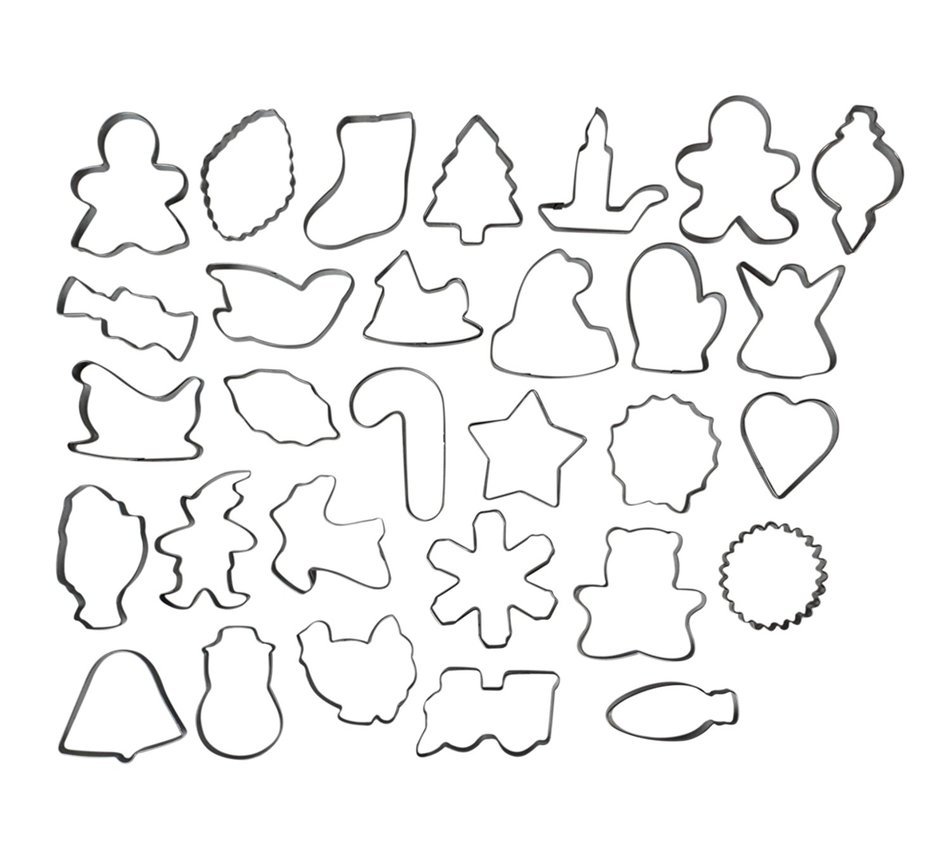 Wilton Holiday Cookie Cutter Set 30 Cookie Cutters free image download