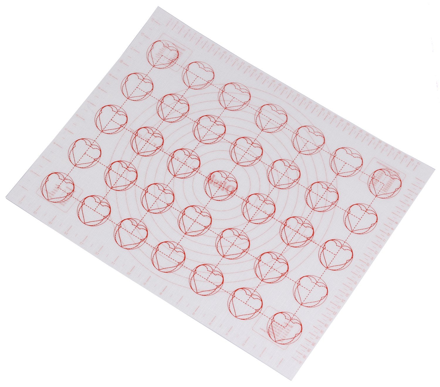 Large Dltsli Professional Silicone Baking Mat with Measurements, Non