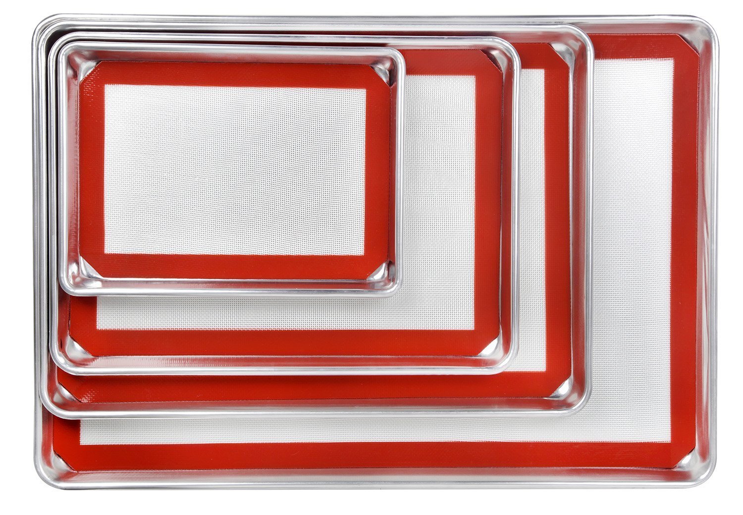New Star 38446 Commercial 18Gauge Aluminum Sheet Pan and Silicone